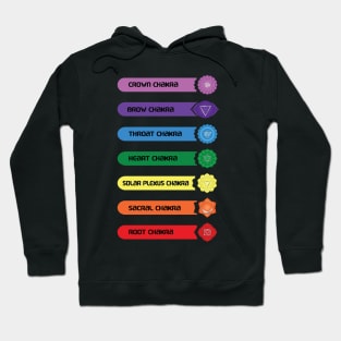 Chakras 7 Chakra Yoga Meditation Newest Design Hoodie